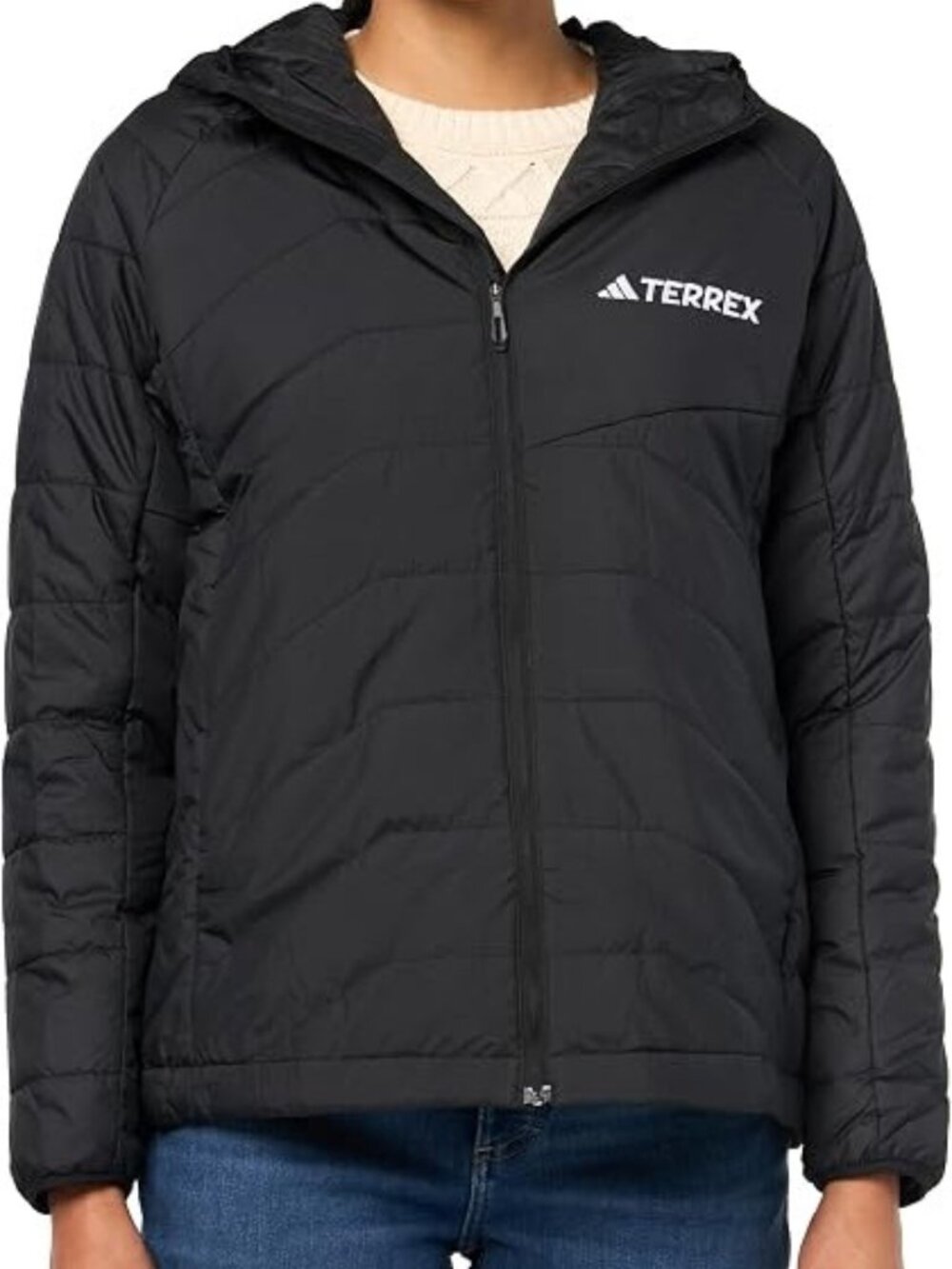 Adidas Women's Terrex Multi Synthetic Insulated Hooded Jacket Size XS IM7668